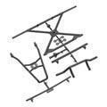 AX31305 Rear Lower Cage/Tire Retainer TT-380
