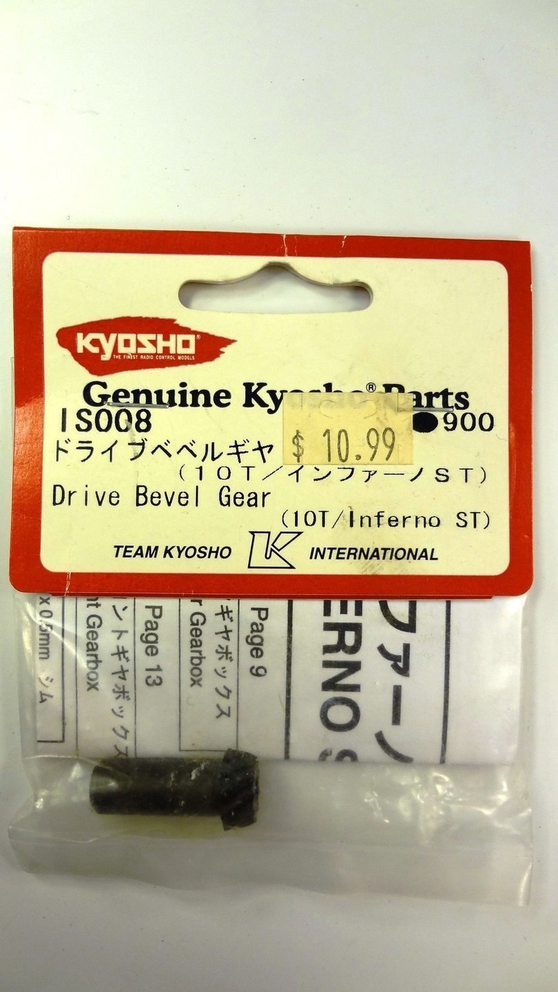 DRIVE BEVEL GEAR (10T/INFERNO ST)
