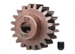 Gear, 20-T pinion (1.0 metric pitch) (fits 5mm shaft)/ set screw