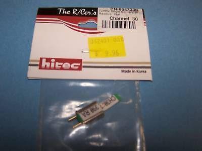 HITEC 72mHz SINGLE CONVERSION RECEIVER CRYSTAL AM/FM CH. 30 #6647230
