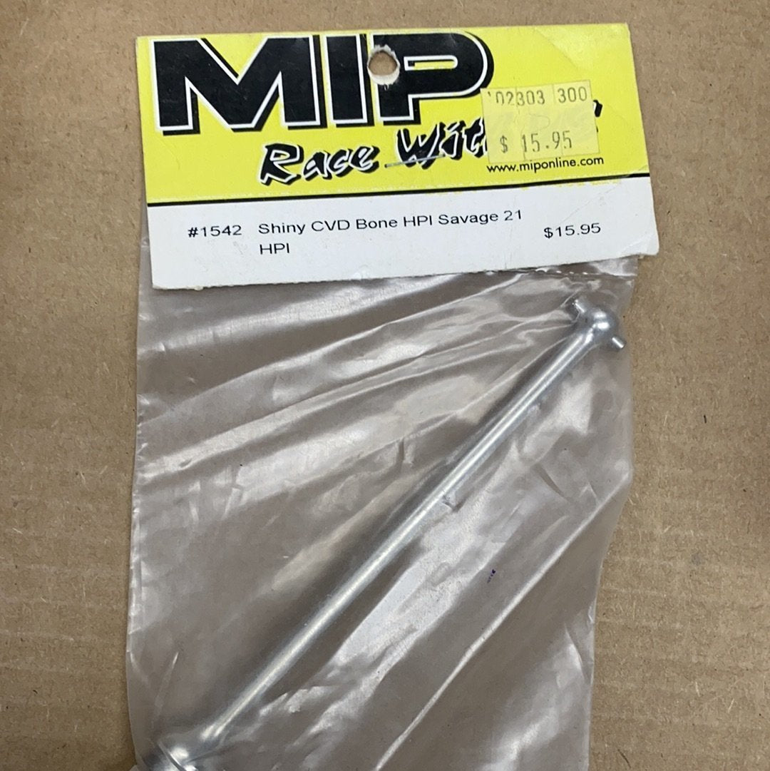 MIP 1542 SHINY CVD BONE FOR HPI SAVAGE 21