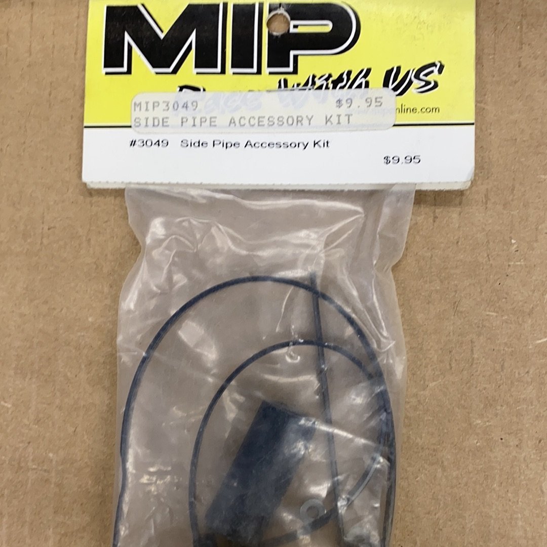 MIP 3049 Exhaust coupler with zip ties 1/10 scale
