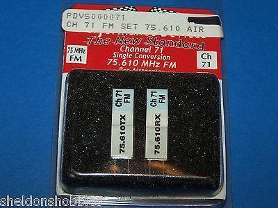 PERFORMANCE (AIRTRONICS) 75.610 MHz FM SINGLE CONVERSION CH- 71 #PDV500-071