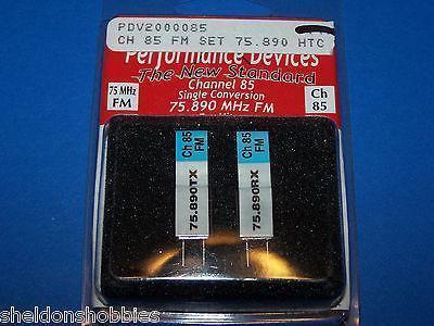 PERFORMANCE (HITEC) 75.890 MHz FM SINGLE CONVERSION CH-85 #PDV2000085