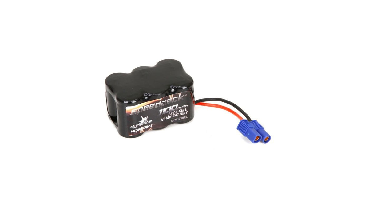 1100mAh 7.2V NiMH 6C, 3+3 w/ EC3 (DYNB0105EC)