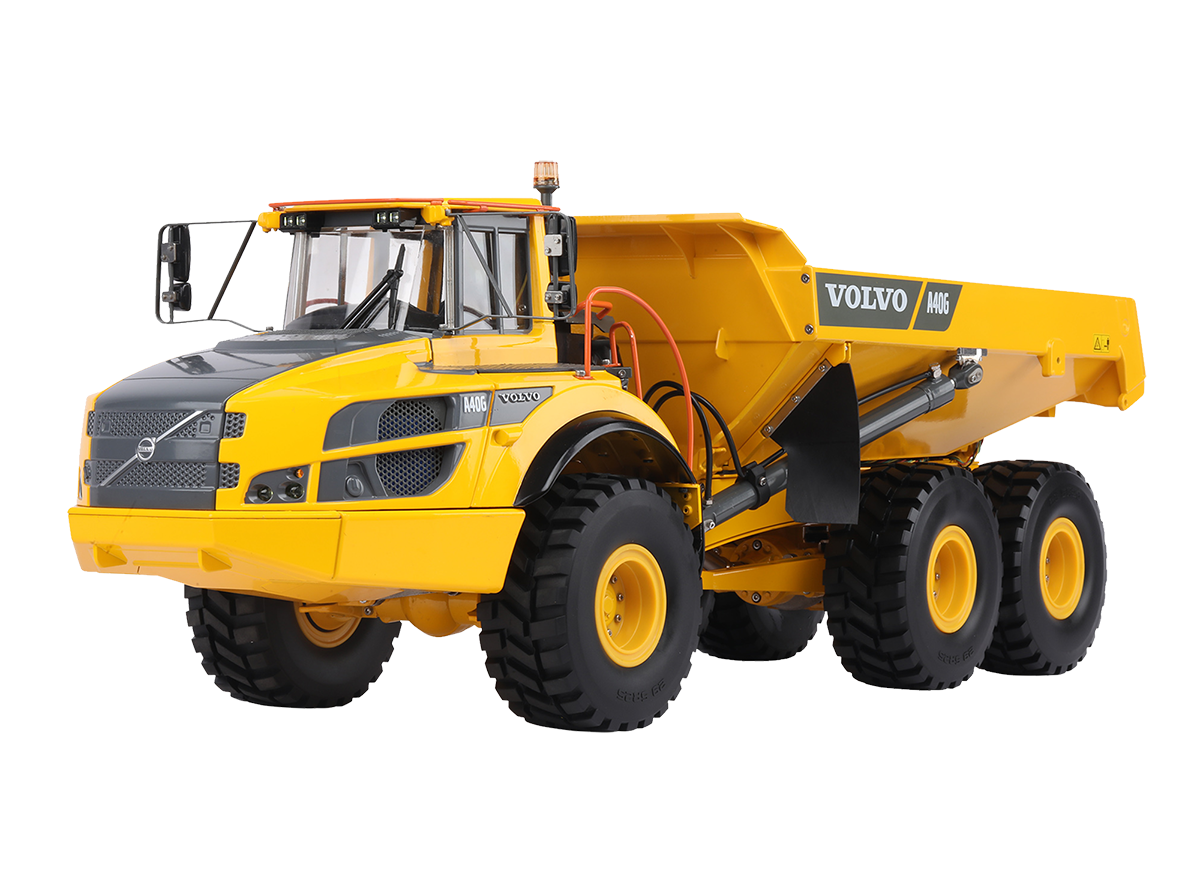 1:16 Volvo A40G Electric R/C FULL – METAL ARTICULATED DUMP TRUCK E017-003 - E017-003