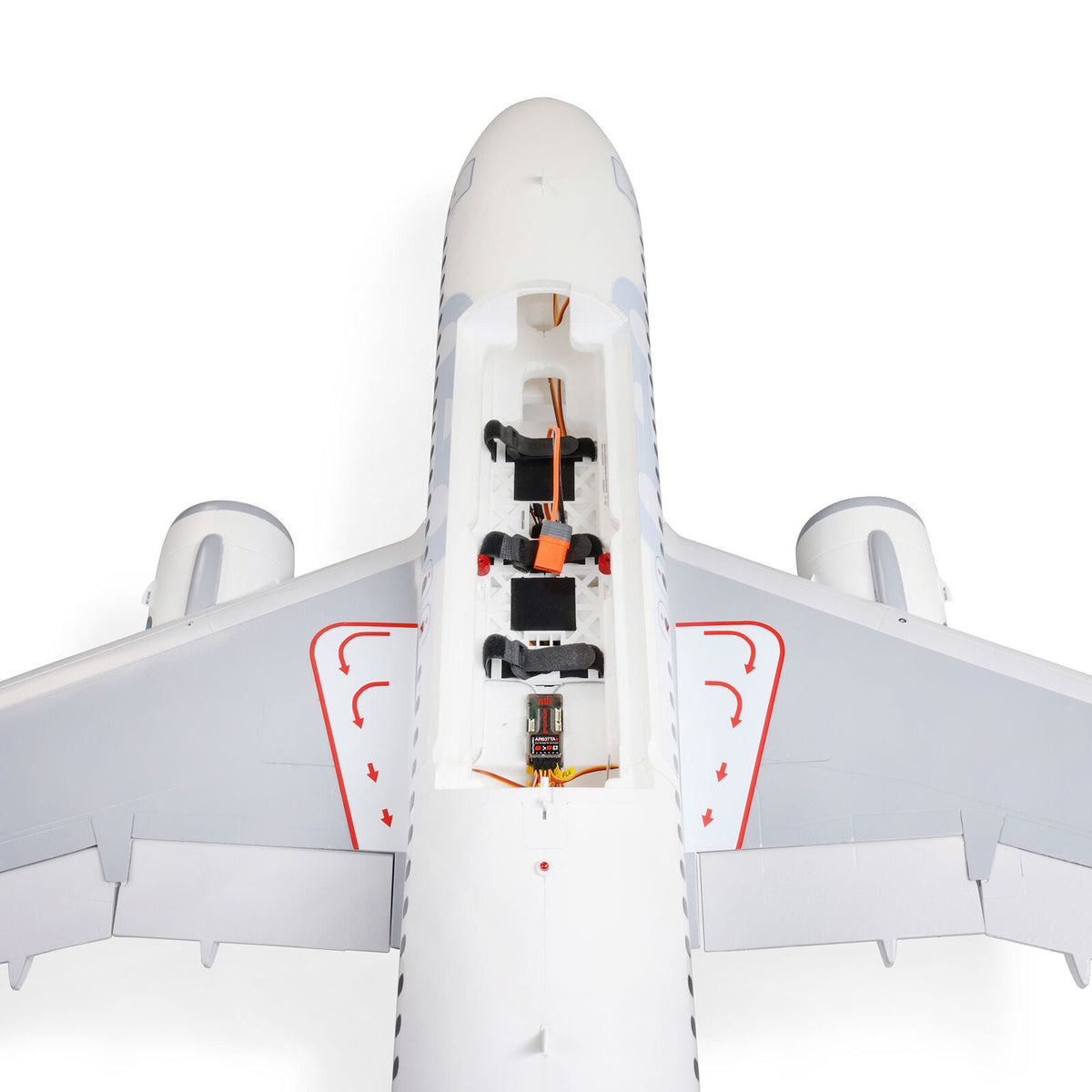 EFL-1493 Airbus A320neo Twin 64mm EDF BNF Basic with AS3X+ and SAFE Select
