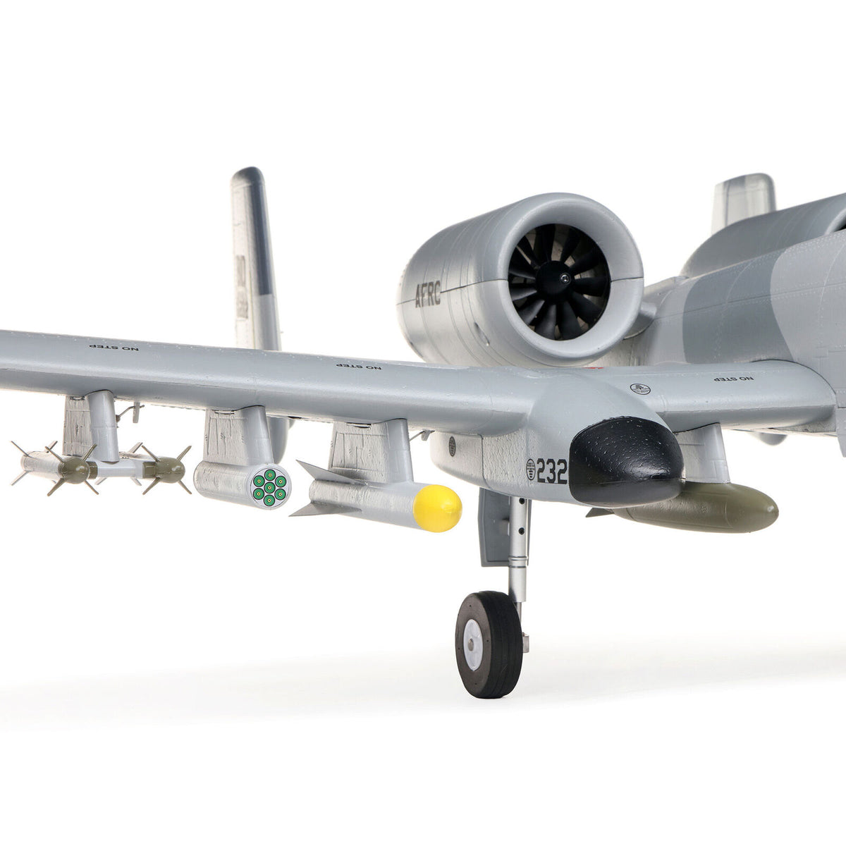 EFL011500 A-10 Thunderbolt II Twin 64mm EDF BNF Basic with AS3X and SAFE Select