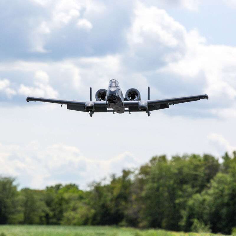 A-10 Thunderbolt II Twin 64mm EDF BNF Basic with AS3X and SAFE Select - EFL011500