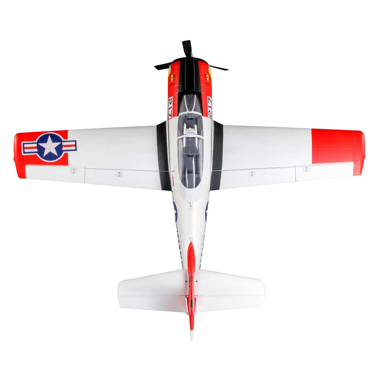 EFL18350 T-28 Trojan 1.2m BNF Basic with Smart