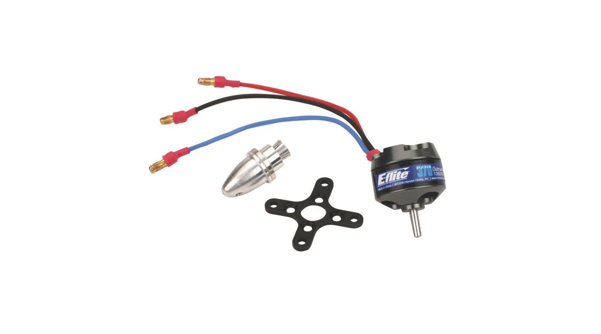 Park 370 Brushless Outrunner Motor, 1360Kv (EFLM1205)