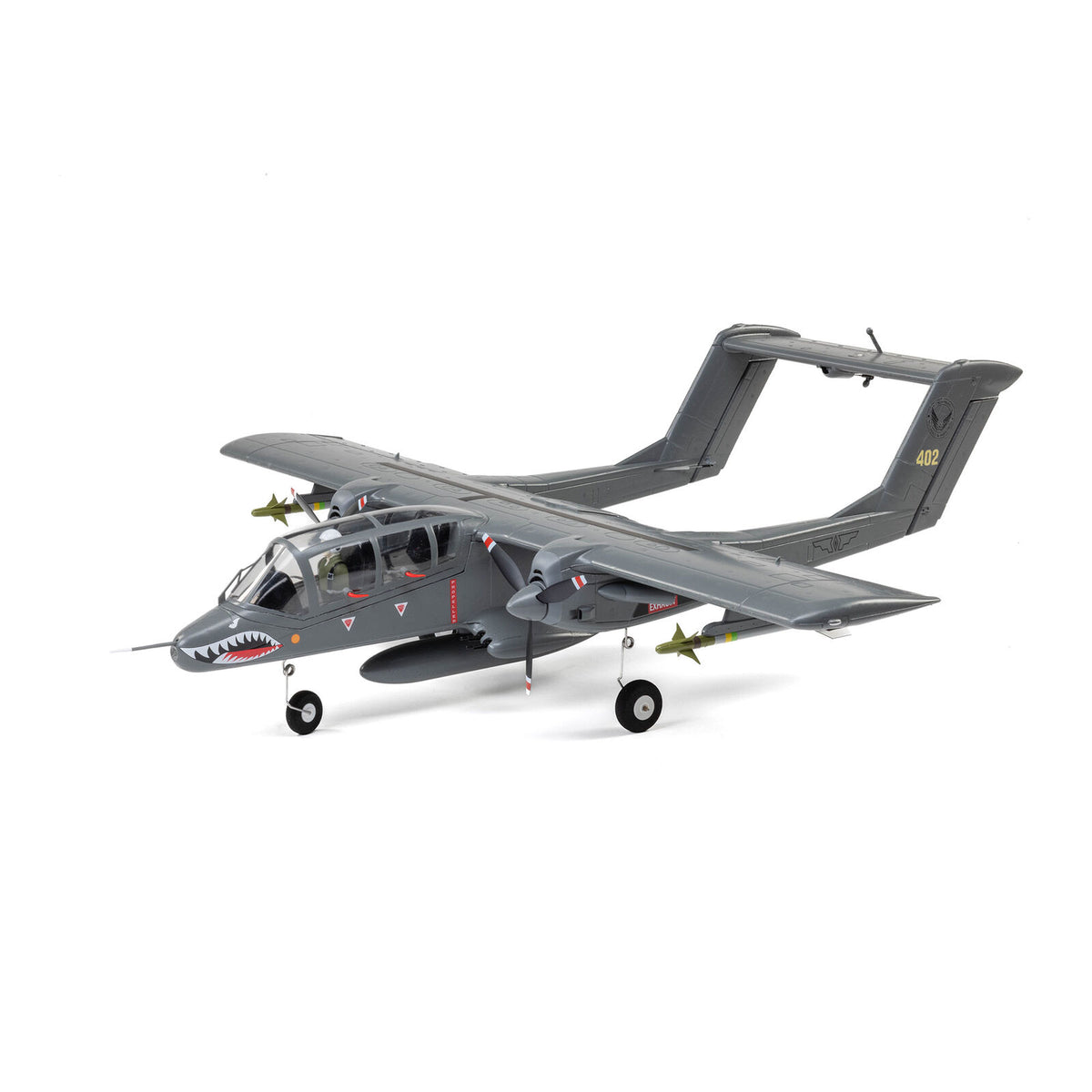 EFLU35050 Micro OV-10 Bronco 645mm BNF Basic with AS3X and SAFE Select