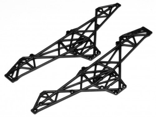 HPI 85266 Main Chassis Set Black Wheely King