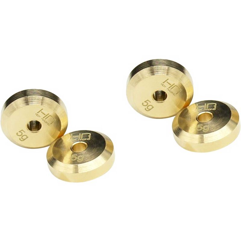 '+4mm Steel Axles Brass Weight: SCX24
