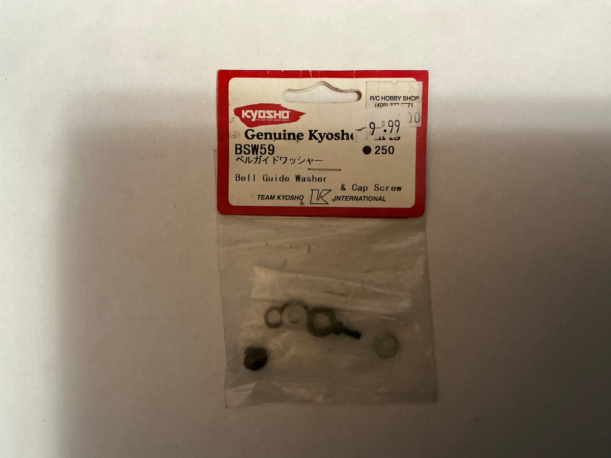 KYOSHO Bell Guide Washer & Cap Screw BSW59