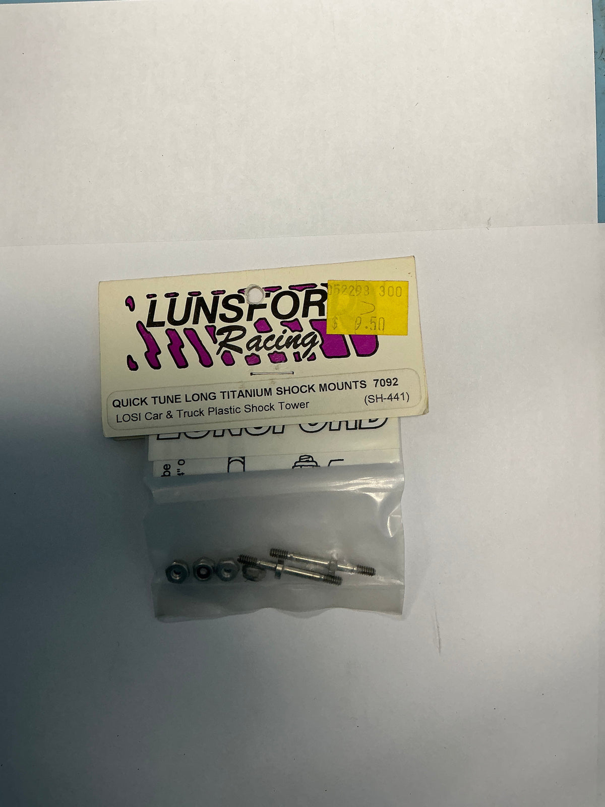 LUNSFORD Quick Tune Long Titanium Shock Mounts 7092