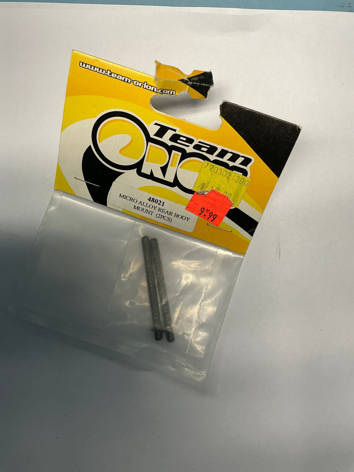 Team ORION Micro Alloy Rear Body Mount (2pcs) 48021