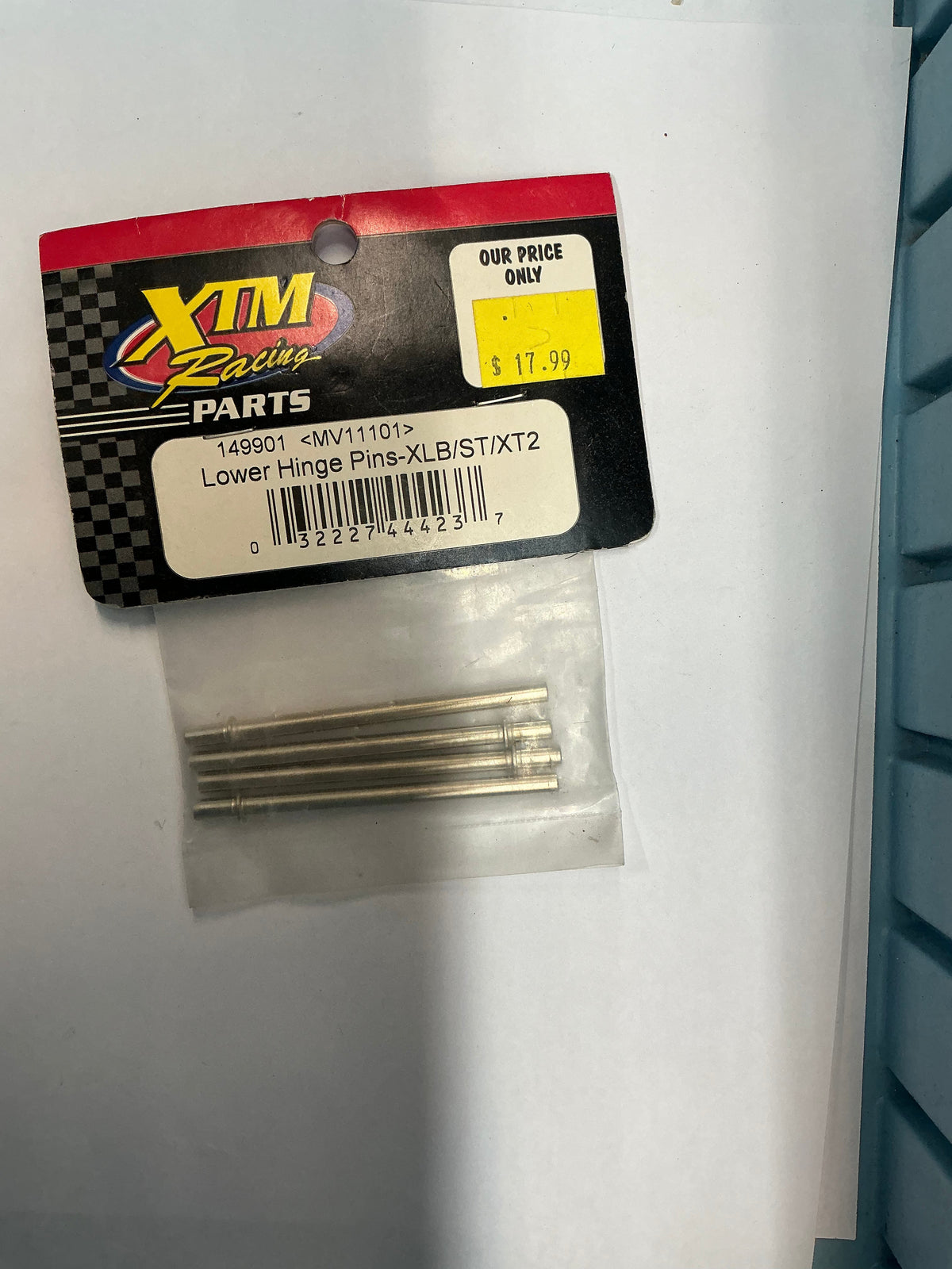 XTM Racing Lower Hinge Pins-XLB/ST/XT2 MV11101 149901