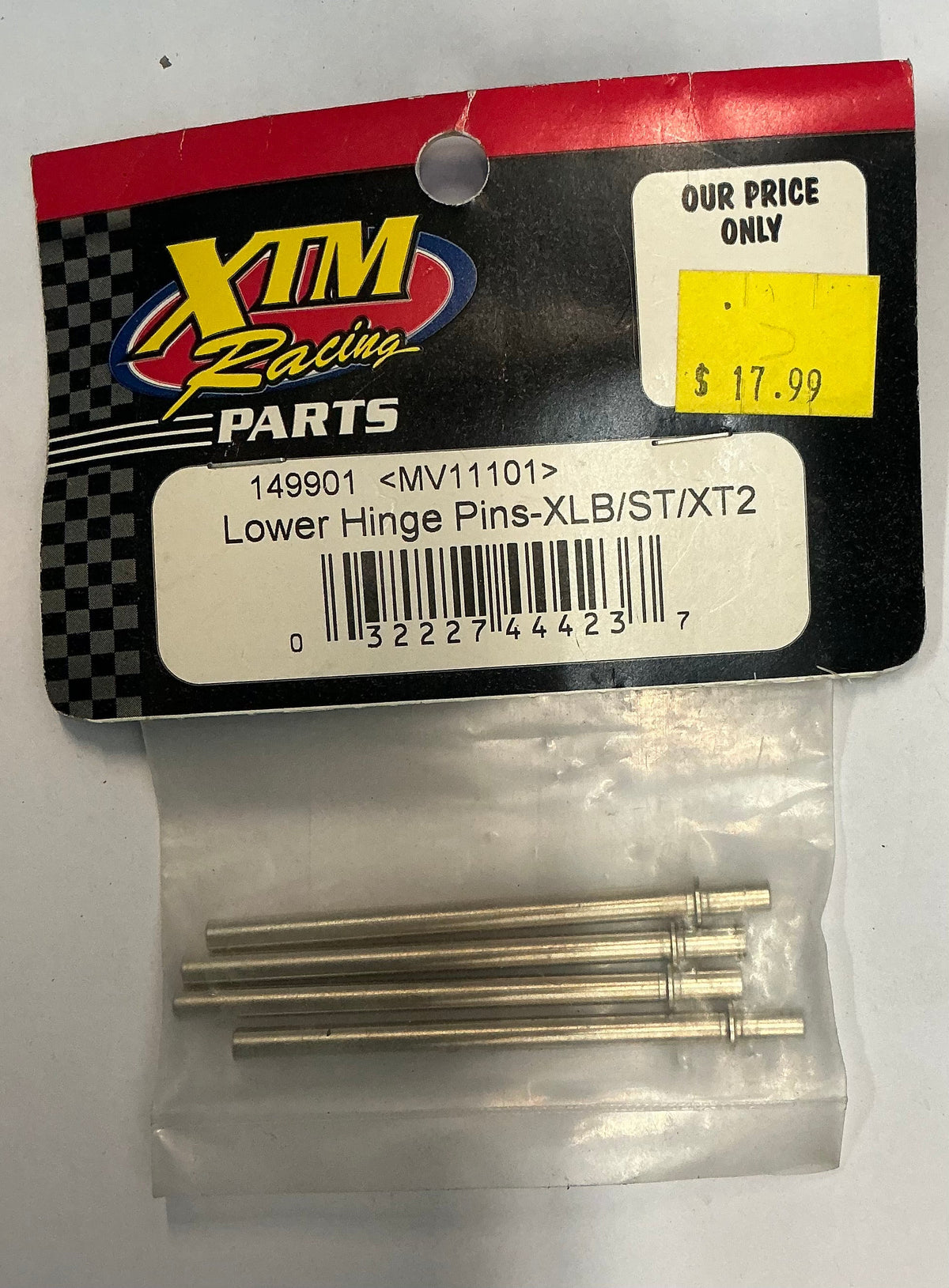 XTM Racing Lower Hinge Pins-XLB/ST/XT2 MV11101 149901