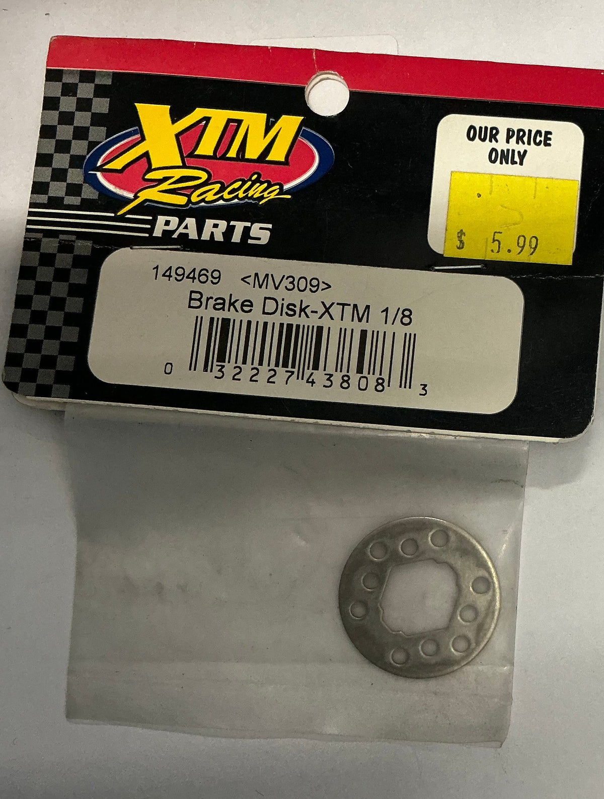 XTM Racing Brake Disk-XTM 1/8 MV309 149469