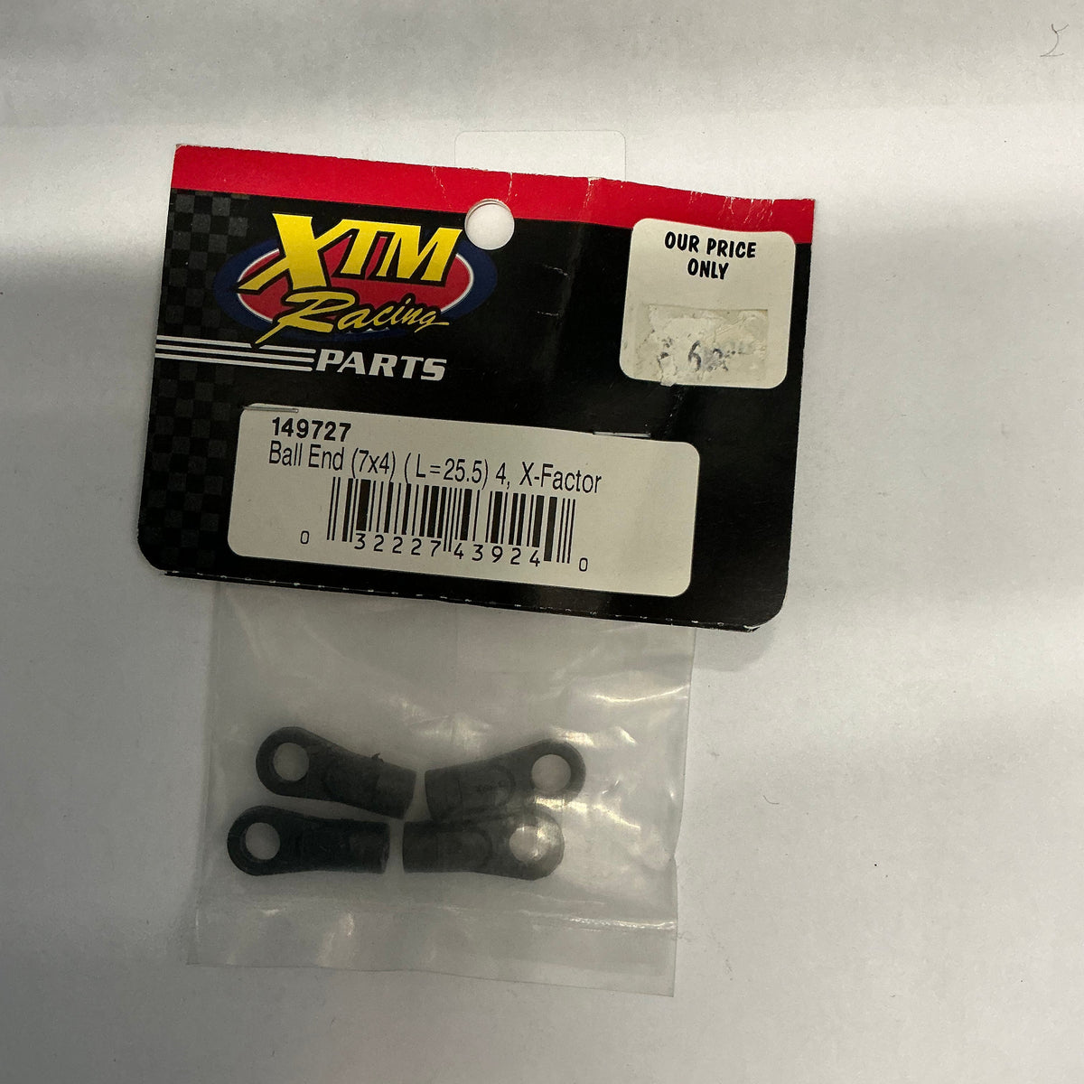 XTM Racing Ball End (7x4) (L=25.5) 4, X-Factor 149727