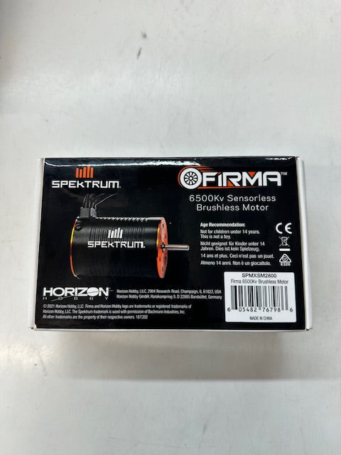 Spectrum 6500Kv Sensorless Brushless Motor SPMXSM2800