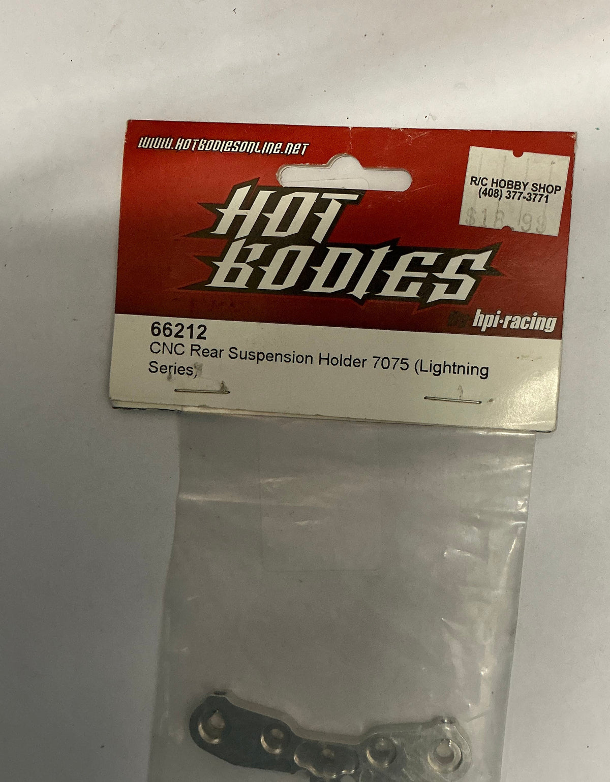 HOT BODIES CNC Rear Suspension Holder 7075 (Lightning Series) 66212