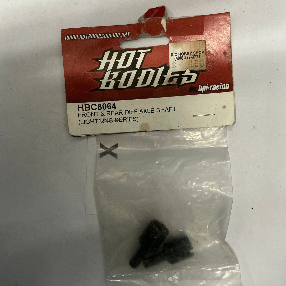 HOT BODIES Front & Rear Diff Axle Shaft (lightning Series) HBC8064