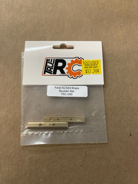 Axial Scx24 Brass boulder bar TRC-095