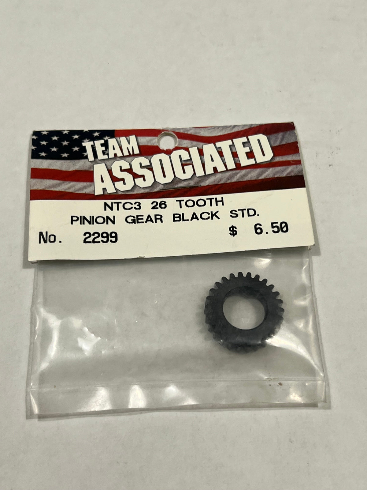 NTC3 26 TOOTH PINION GEAR BLACK STD-ASC2299