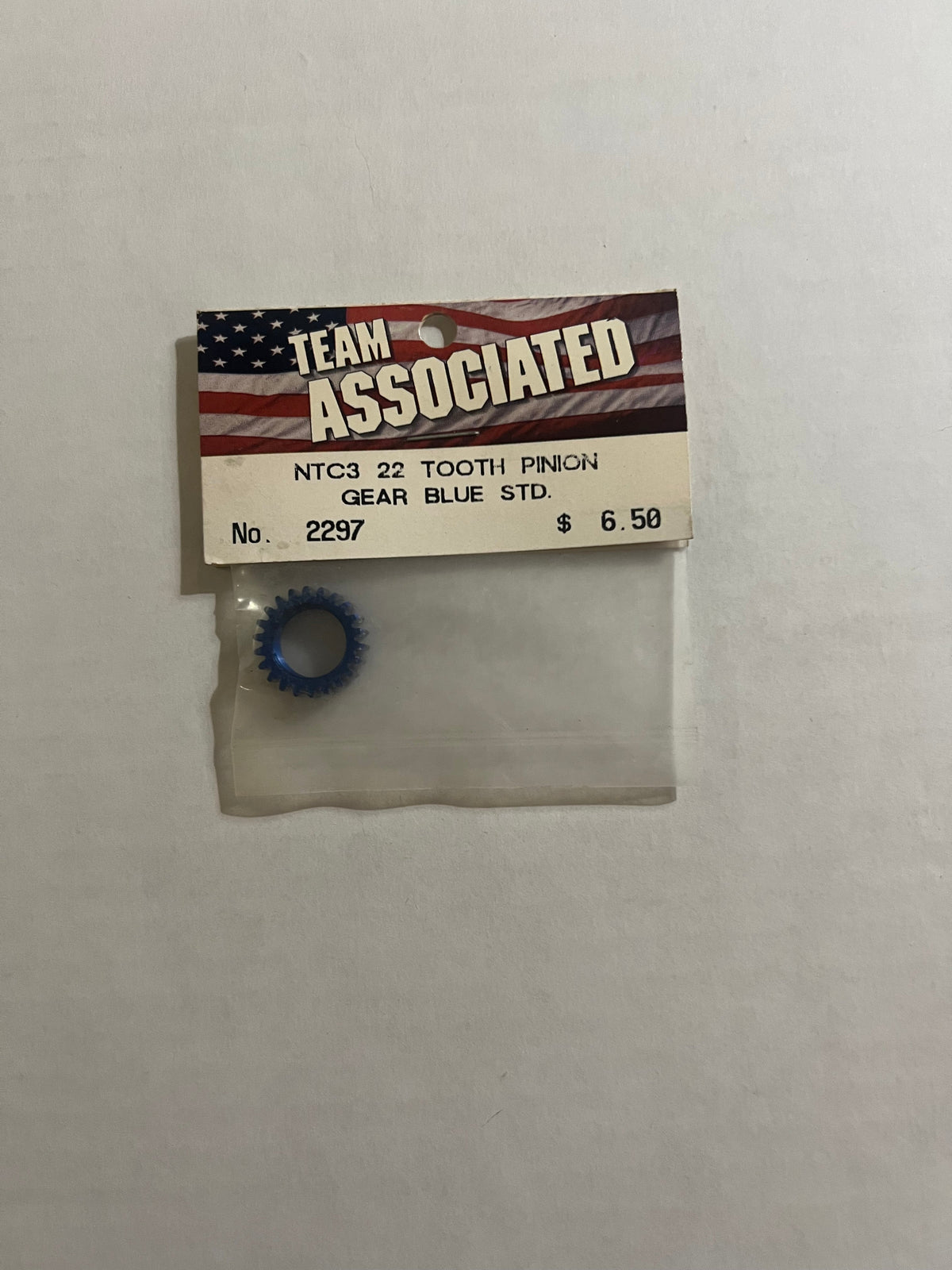 NTC3 22 TOOTH PINION GEAR BLUE ETD.-ASC2297