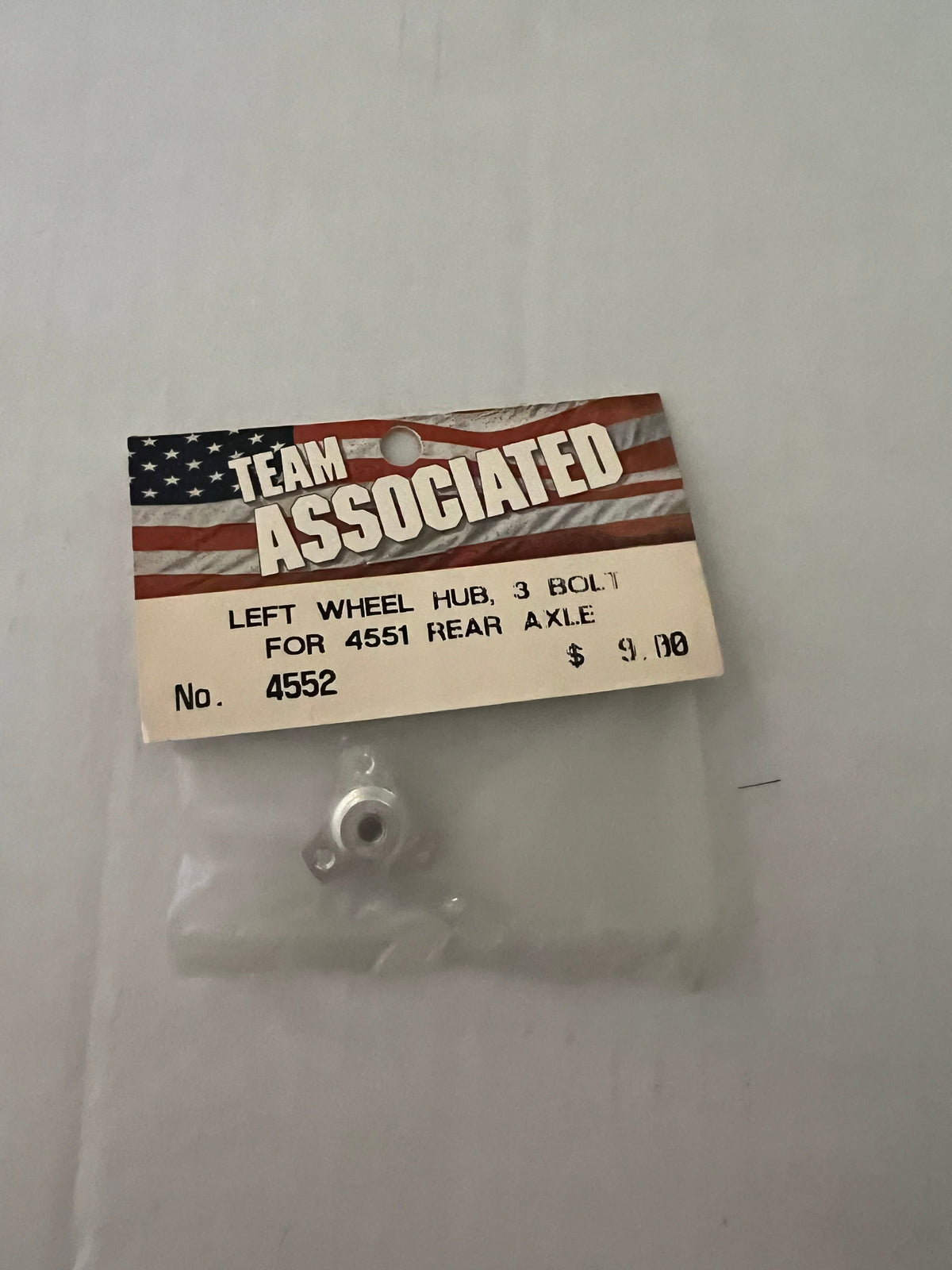 LEFT WHEEL HUB, 3 BOLT FOR 4551 REAR AXLE-ASC4552
