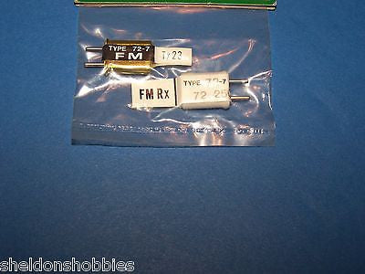 FUTABA CRYSTAL SET (FM 72.250) TX/RX CHANNEL 23 #FMC-423