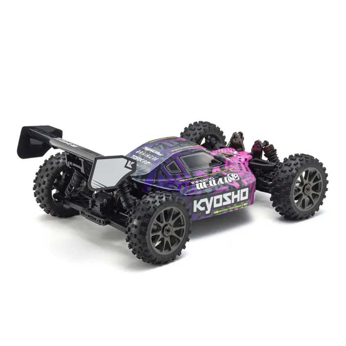 KYO34118T1 1/8 Inferno Neo 4.0 4x4 Brushless Off-Road Buggy RTR, Pink