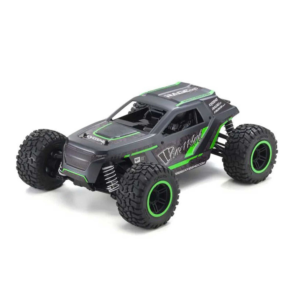 KYO34411T2C 1/10 Fazer Mk2 Rage 2.0 4x4 Monster Truck RTR, Green