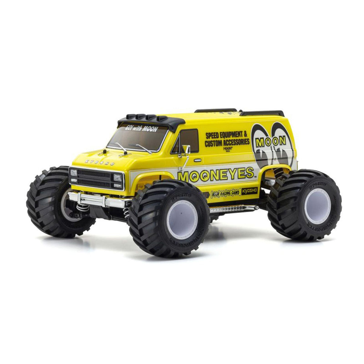 KYO34413T1 1/10 Fazer MK2 MAD VAN 4x4 Electric Monster Truck RTR, MOONEYES