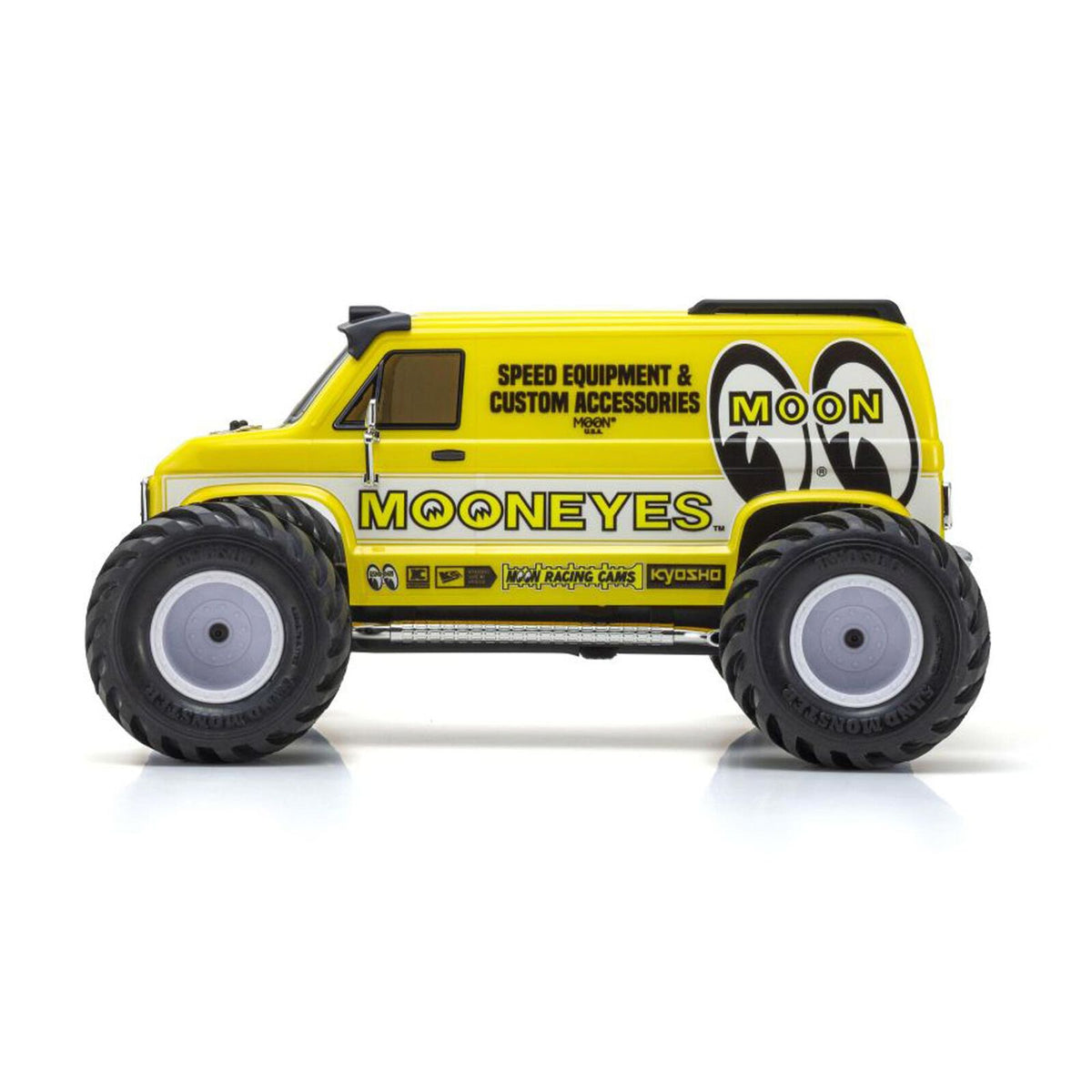 KYO34413T1 1/10 Fazer MK2 MAD VAN 4x4 Electric Monster Truck RTR, MOONEYES