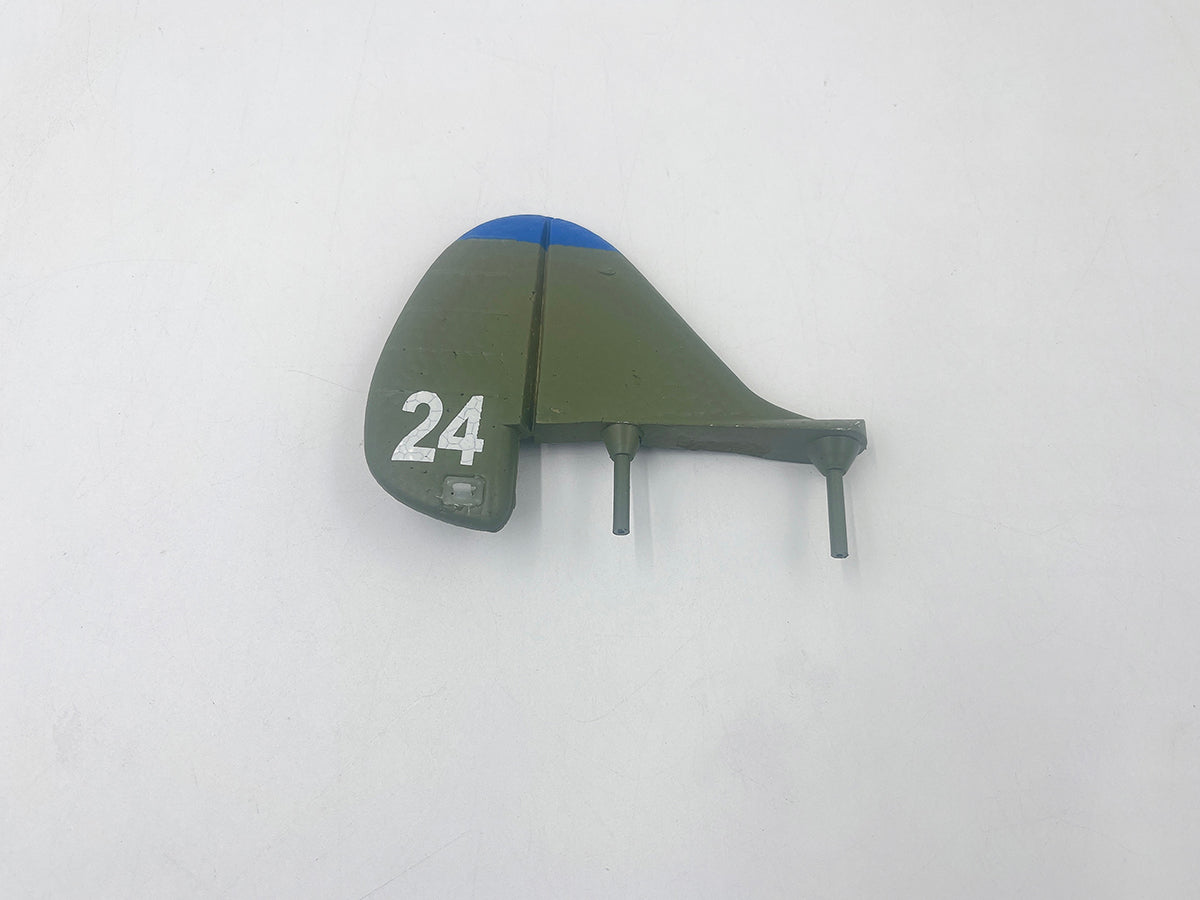 Ki84 – Vertical tail set(green) Ki8406GN - Ki8406GN