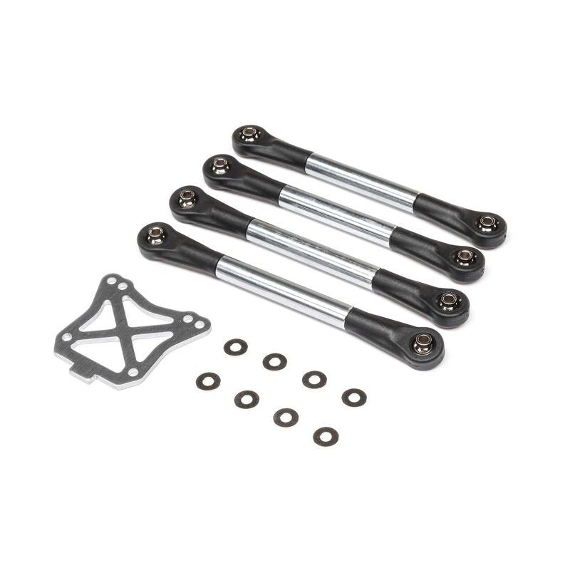 Toe Plate and Rear Toe Links: RZR Rey - LOS231103