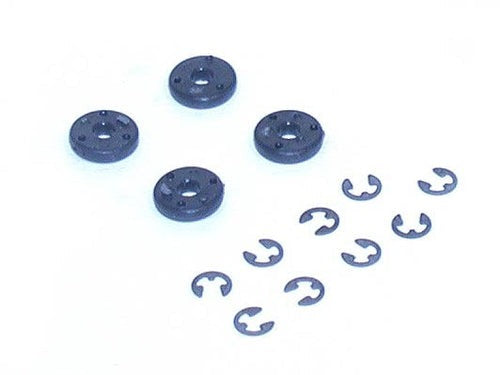 LOSA5045 Shock Piston #57,Black