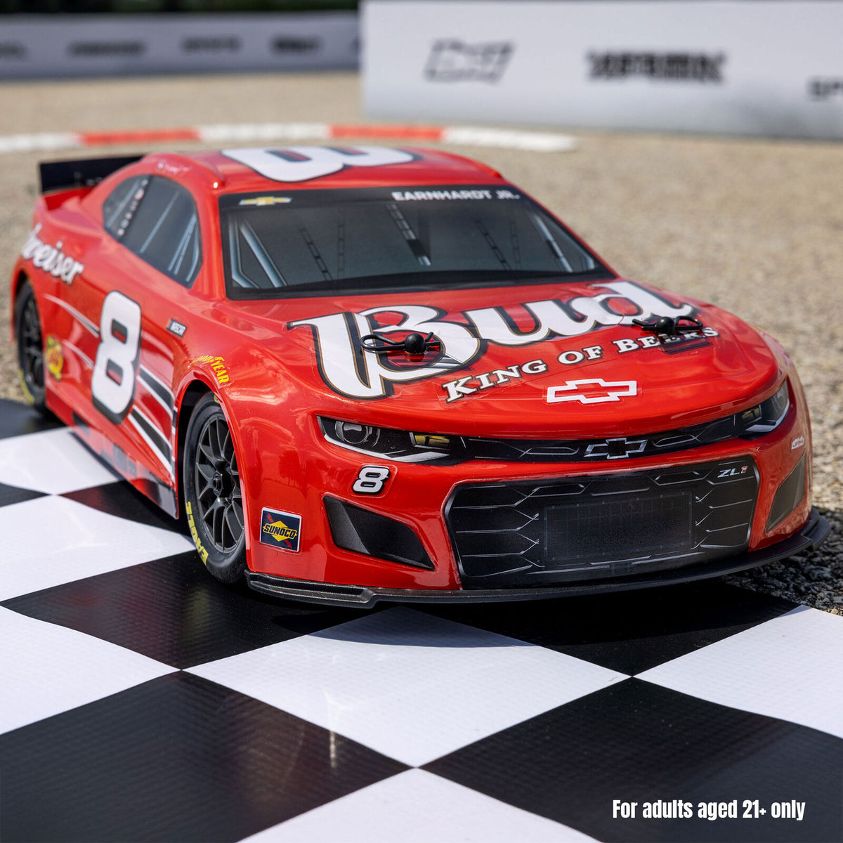 LOSF1122508 1/12 NASCAR Dale Earnhardt Jr. No. 8 Budweiser (Battery & Charger Included)