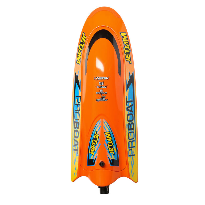 Jet Jam 12 Self-Righting Pool Racer Brushed RTR White - PRB08031T2