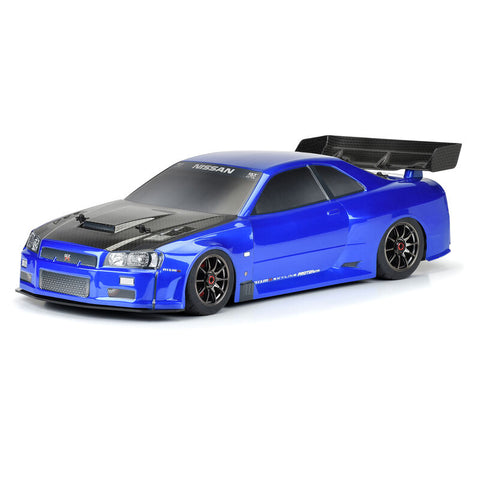 1/7 2002 Nissan Skyline GT-R R34 Painted Body Blue - PRM158413