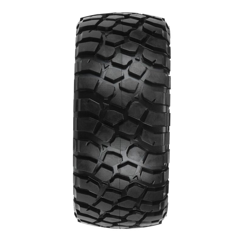 1/10 BFG KR2 M2 Front/Rear 2.2"/3.0" SC Mounted 12mm Blk Raid (2) - PRO1012310