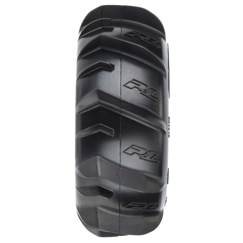 1/10 Dumont Front/Rear 2.2"/3.0" SC Mounted 12mm Black Raid (2) -PRO1018510
