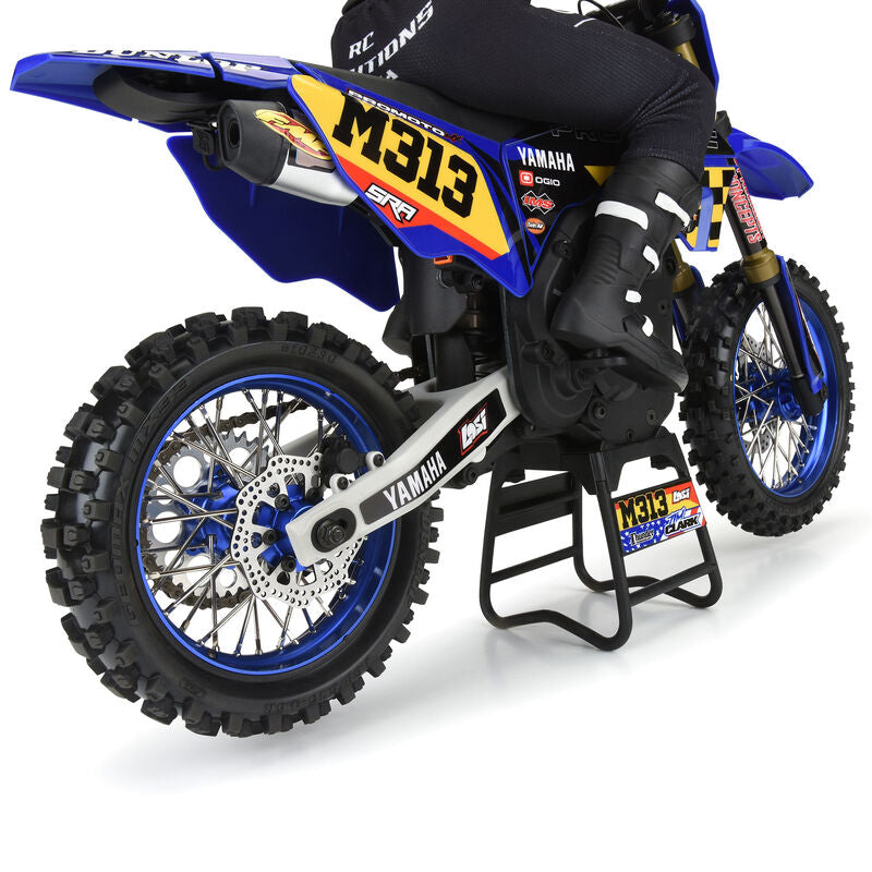 Pro-Line Racing 1/4 Pro-Spec Aluminum V2 Bead Rear Wheel Blue/Blue (1): Promoto-MX