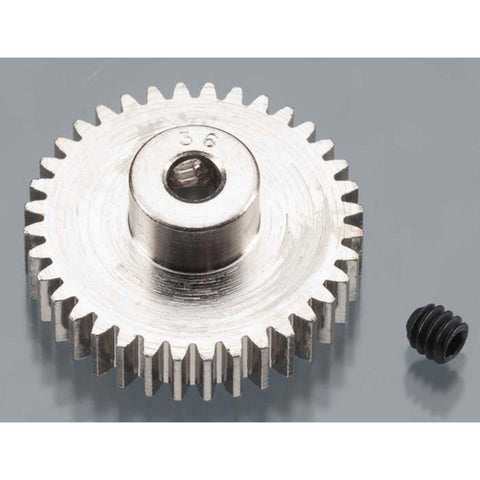 Nickel-Plated 48 Pitch Pinion Gear, 36T  - RRP1036