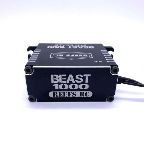 Beast 1000 1/5 Scale Digital Metal Gear Waterproof Servo, Black - SEHREEFS102