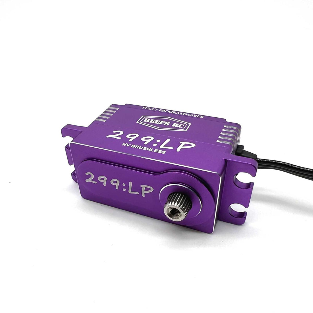 SEHREEFS145 RC 299:LP Low Profile Digital Metal Gear Waterproof Programmable Servo, Purple