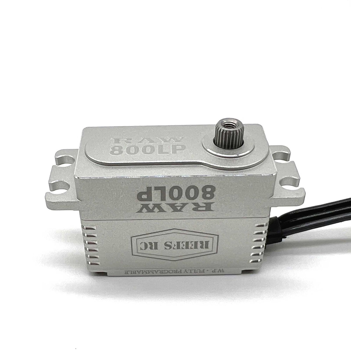SEHREEFS147 RC RAW 800LP Low Profile Digital Metal Gear Waterproof Programmable Servo, Silver